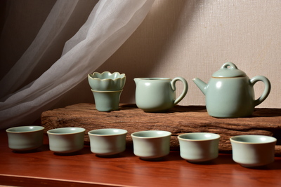 仿古支釘福來運轉(zhuǎn)茶具