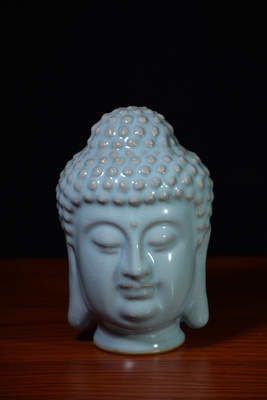 小號(hào)天青佛頭