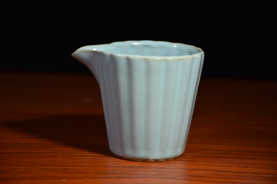 菊瓣公道杯（高8厘米寬10厘米容量180毫升顏色天青） (3)