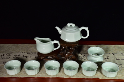 玉清八方如意十件茶具