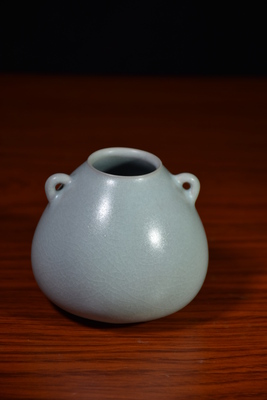 仿古釉水滴（高8厘米寬9厘米顏色粉青，可接毛筆水）