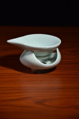 茶漏（高5厘米寬10厘米顏色玉青）