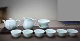 連年有余（茶壺（寬13厘米高7厘米顏色玉青容量200毫升）茶杯（寬6.5厘米高3.5厘米顏色玉青容量30毫升）