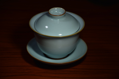 金線金魚蓋碗