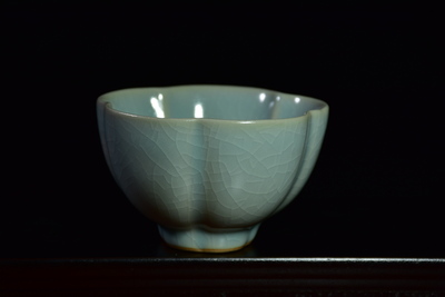 仿古釉花神杯（高5厘米直徑8厘米顏色仿古天青容量100毫升） (27)