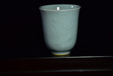 君子杯（高8厘米直徑7厘米顏色粉青容量200毫升） (含梅蘭竹菊)