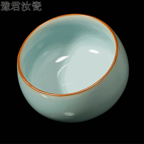 汝瓷金線禪定杯